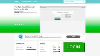 
                            10. vle.aku.edu - The Aga Khan University: Log i... - Vle Aku - ...