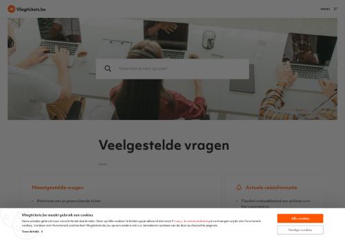 
                            6. Vliegtickets.be | Klantenservice