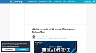 
                            9. vMall macht dicht: Honor eröffnet neuen Online-Shop - mobiFlip