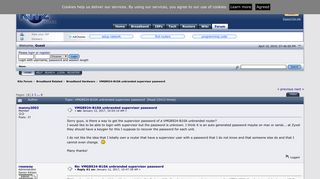 
                            11. VMG8924-B10A unbranded supervisor password - Kitz Forum
