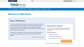 
                            8. VMQ Stocks: AAII