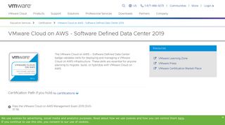 
                            12. VMware Cloud on AWS - Software Defined Data Center 2019