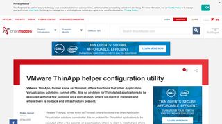 
                            11. VMware ThinApp helper configuration utility - BrianMadden.com