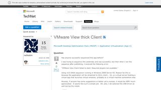 
                            8. VMware View thick Client - Microsoft