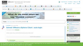 
                            4. VMware vSphere Client - auto-login |VMware Communities