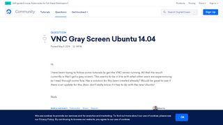 
                            2. VNC Gray Screen Ubuntu 14.04 | DigitalOcean