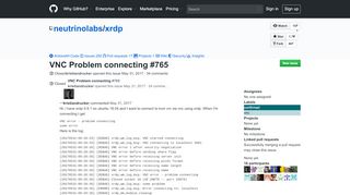 
                            9. VNC Problem connecting · Issue #765 · neutrinolabs/xrdp · GitHub