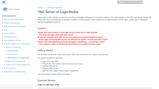 
                            7. VNC Server on Login-Nodes - Leibniz-Rechenzentrum (LRZ ...