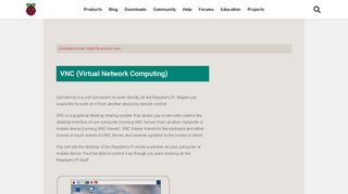 
                            3. VNC (Virtual Network Computing) - Raspberry Pi Documentation