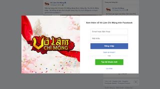 
                            4. Võ lâm chi mộng - Face book