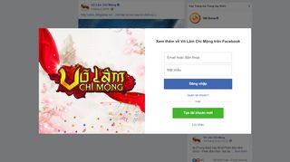 
                            7. Võ lâm chi mộng - http://vlcm.360game.vn/tin-tuc/chi-tiet.t... - Face book