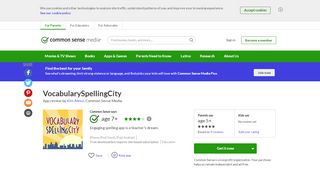 
                            12. VocabularySpellingCity App Review - Common Sense Media