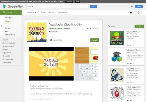 
                            10. VocabularySpellingCity - Apps on Google Play