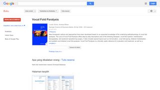 
                            9. Vocal Fold Paralysis