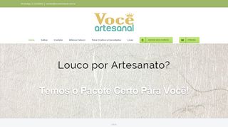 
                            12. Você Artesanal - Mais que artesanato, um estilo de vida.