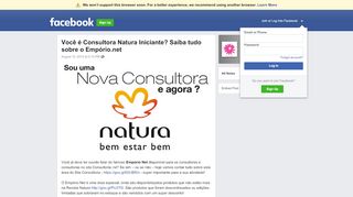 
                            7. Você é Consultora Natura Iniciante? Saiba tudo sobre o Empório.net ...