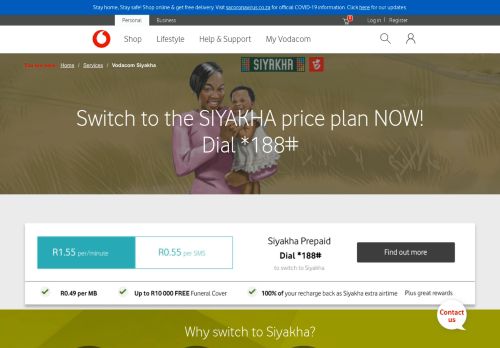 
                            4. Vodacom Siyakha | Vodacom