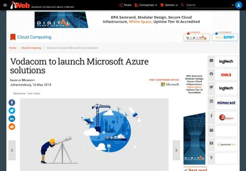 
                            12. Vodacom to launch Microsoft Azure solutions | ITWeb