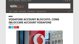 
                            11. Vodafone account bloccato. Come sbloccare account Vodafone