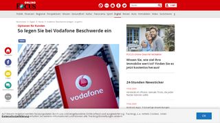 
                            13. Vodafone: Beschwerde einlegen - so geht's - FOCUS Online