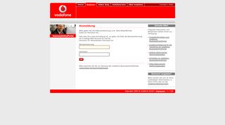 
                            5. Vodafone-BusinessOnlinePortal - Anmeldung