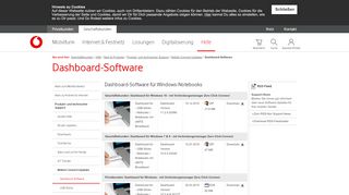 
                            5. Vodafone Dashboard-Software