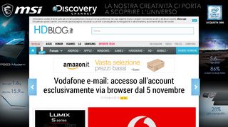 
                            6. Vodafone e-mail: accesso all'account esclusivamente via browser dal ...