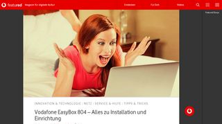 
                            4. Vodafone EasyBox 804 - Alles zu Installation und Einrichtung