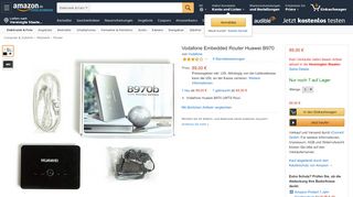 
                            12. Vodafone Embedded Router Huawei B970: Amazon.de: Elektronik