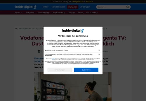 
                            13. Vodafone Giga TV vs. Telekom Magenta TV: Die TV-Produkte im ...
