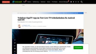 
                            10. Vodafone GigaTV-App im Test: Live-TV & Mediatheken für Android ...