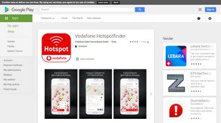 
                            12. Vodafone Hotspotfinder – Apps bei Google Play