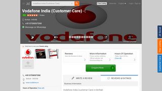 
                            7. Vodafone India (Customer Care) in Bettiah - Justdial
