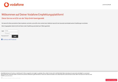 
                            4. Vodafone - Kabel Deutschland empfehlen | Prämie bis 150€ | Tellja