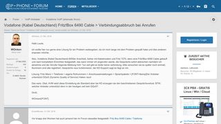 
                            6. Vodafone (Kabel Deutschland) Fritz!Box 6490 Cable ...
