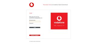 
                            10. Vodafone Kabel Deutschland: Promotion Tool