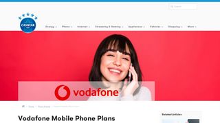 
                            9. Vodafone Mobile Phone Plans | Review Prices & Deals – Canstar Blue