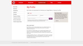 
                            1. Vodafone New Zealand - My Profile