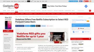 
                            10. Vodafone Offers Free Netflix Subscription to Select RED Postpaid ...