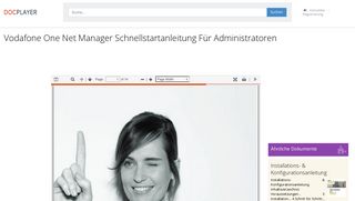 
                            8. Vodafone One Net Manager Schnellstartanleitung Für Administratoren ...