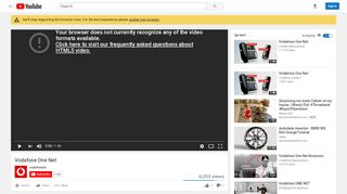 
                            7. Vodafone One Net - YouTube