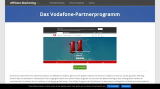 
                            3. Vodafone-Partnerprogramm | Provisionen & Infos - Affiliate-Marketing.eu