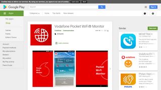 
                            4. Vodafone Pocket WiFi® Monitor - Apps on Google Play