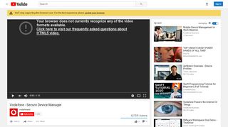 
                            6. Vodafone - Secure Device Manager - YouTube