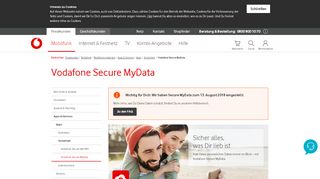 
                            1. Vodafone Secure MyData