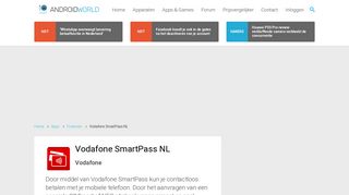 
                            9. Vodafone SmartPass NL | Download, informatie en artikelen