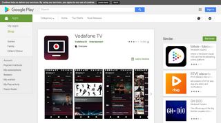 
                            6. Vodafone TV - Aplicaciones en Google Play