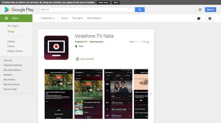 
                            11. Vodafone TV Italia - App su Google Play