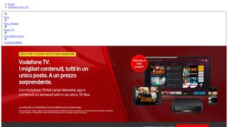 
                            6. Vodafone TV: Offerte NOW TV, Sky Sport | Vodafone