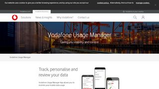 
                            8. Vodafone Usage Manager